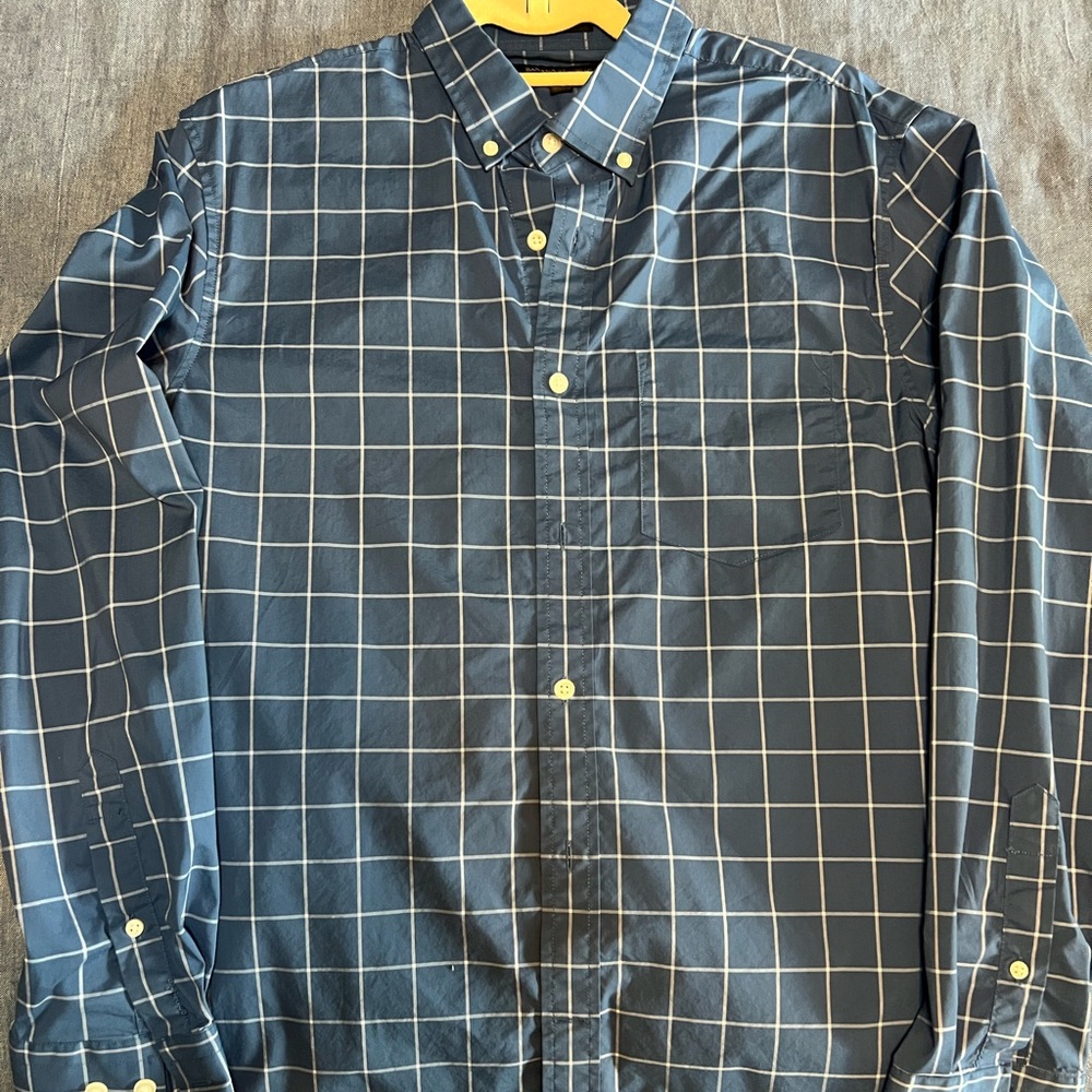 Banana Republic Slim Fit Flex Stretch Button Down
